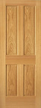 Load image into Gallery viewer, Wood 4 Panel Door